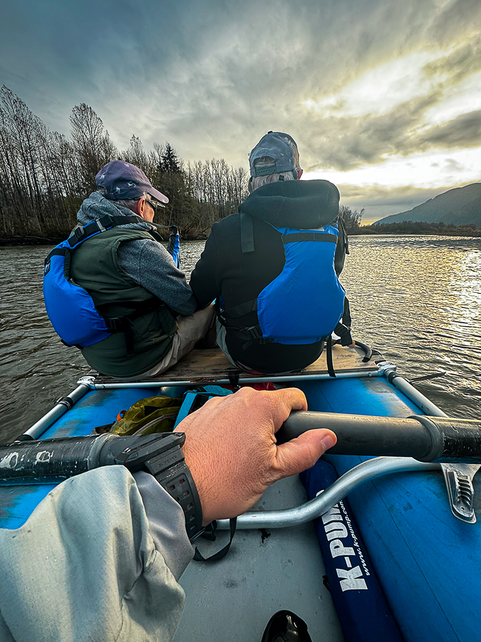 Relaxing by the river