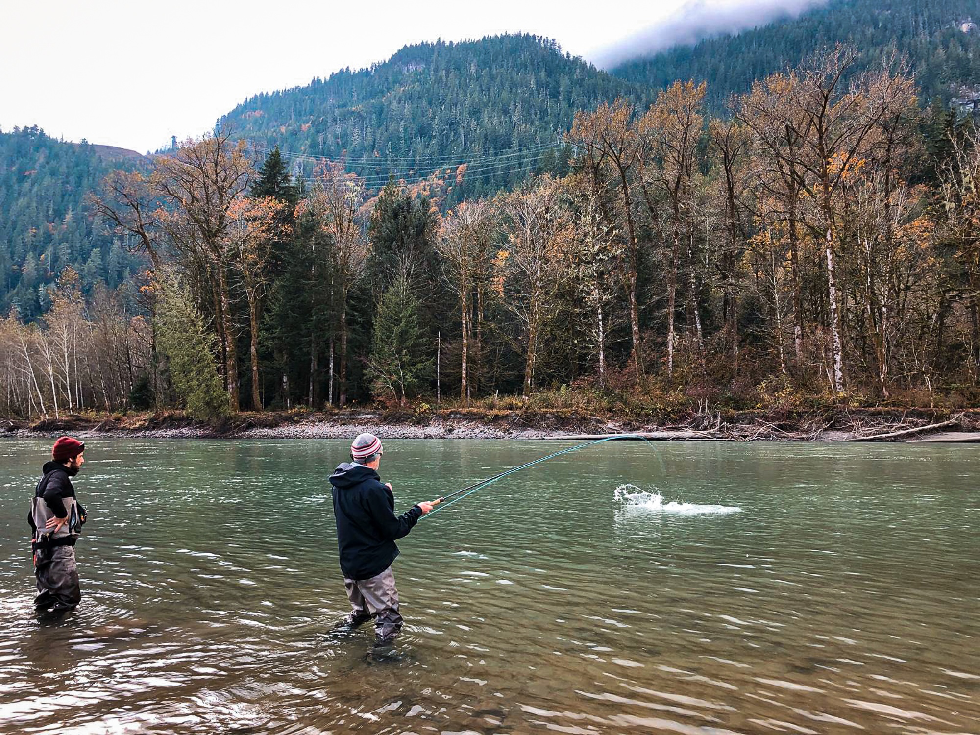 Fall fly fishing in BC