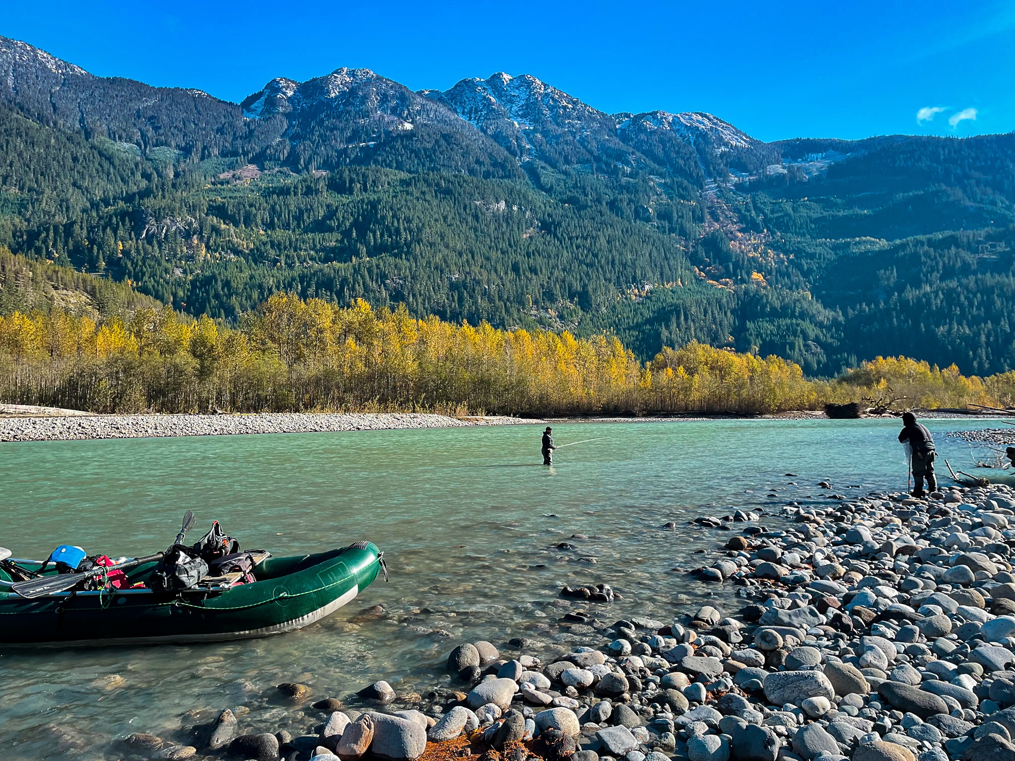 Fall fly fishing in BC