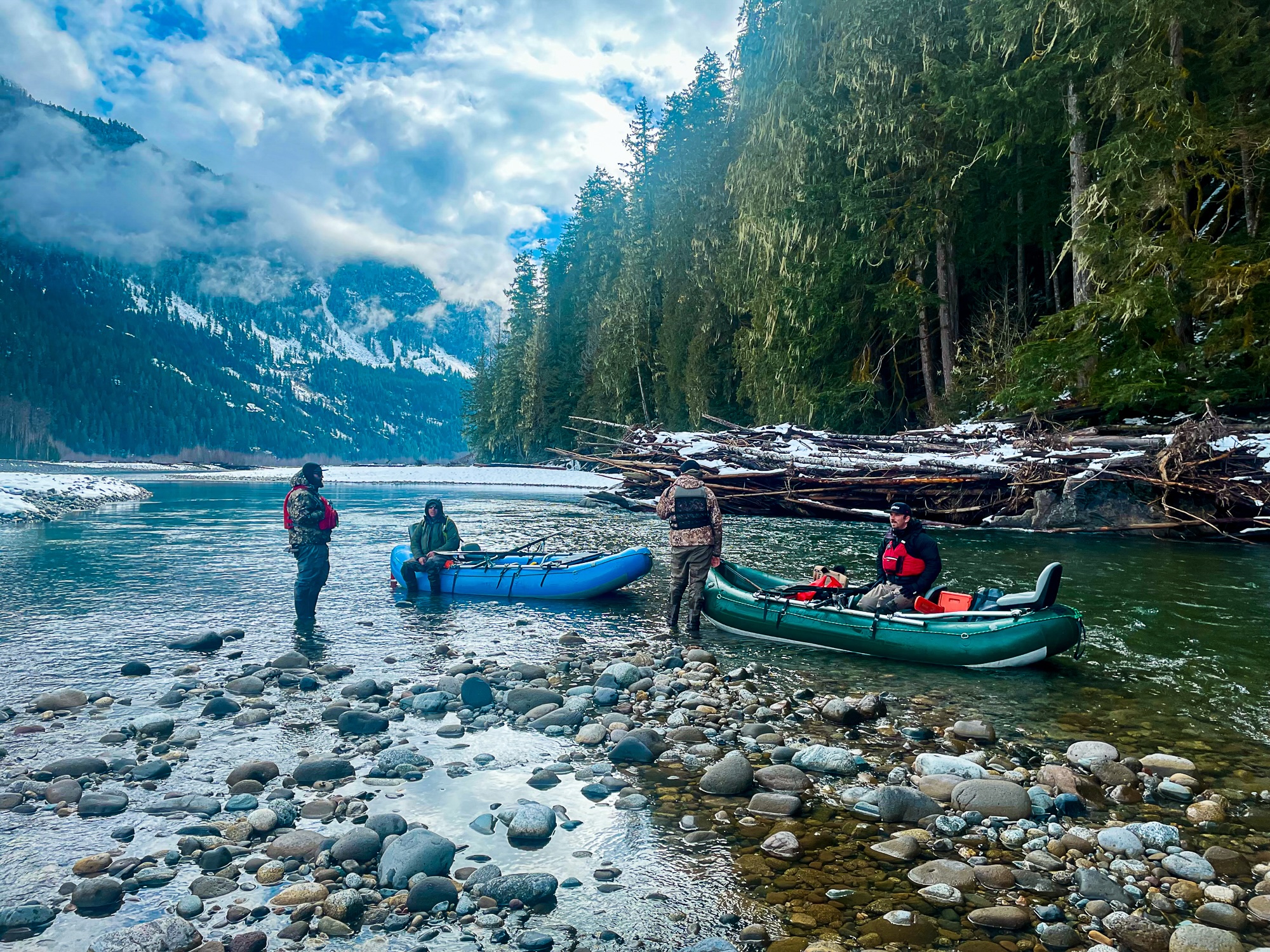 BC winter fly fishing