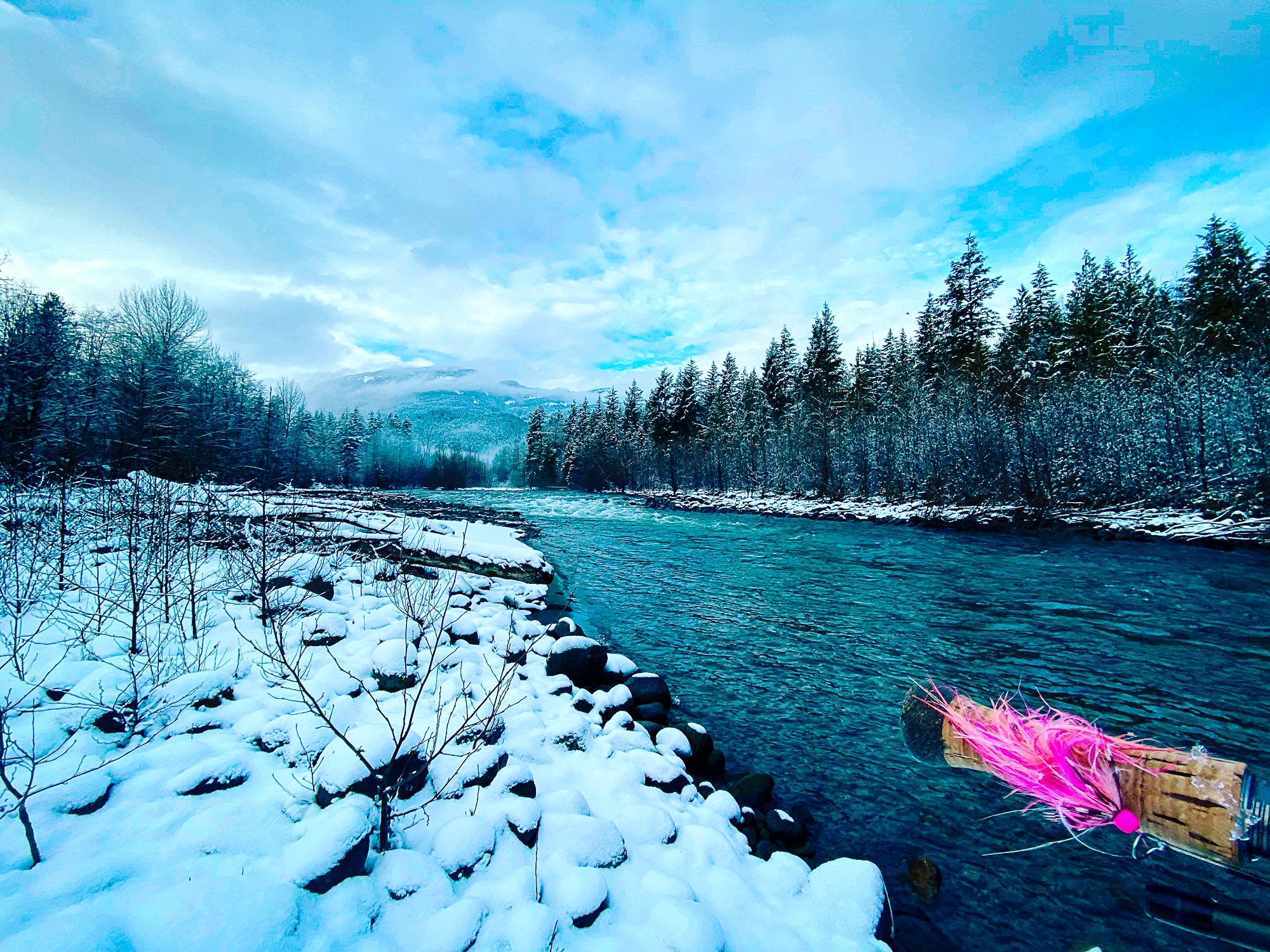 Winter fly fishing BC