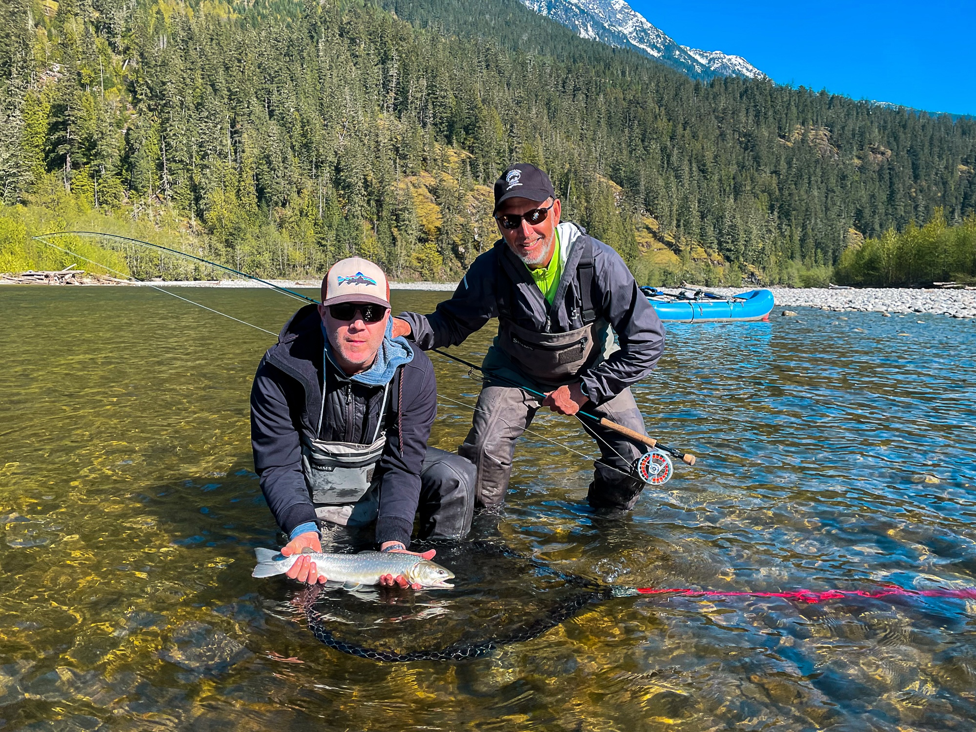 Spring fly fishing in BC