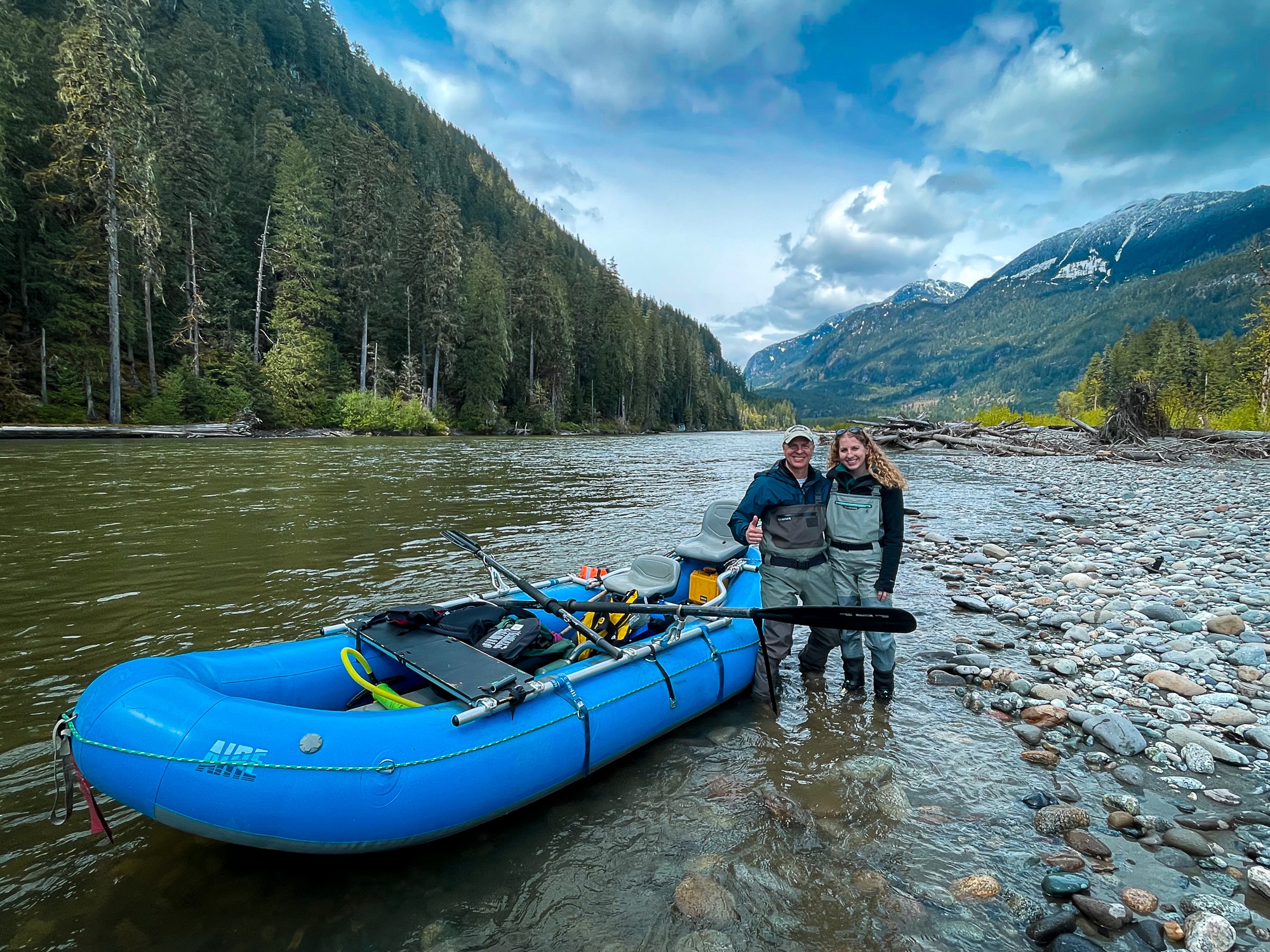 Spring fly fishing in BC