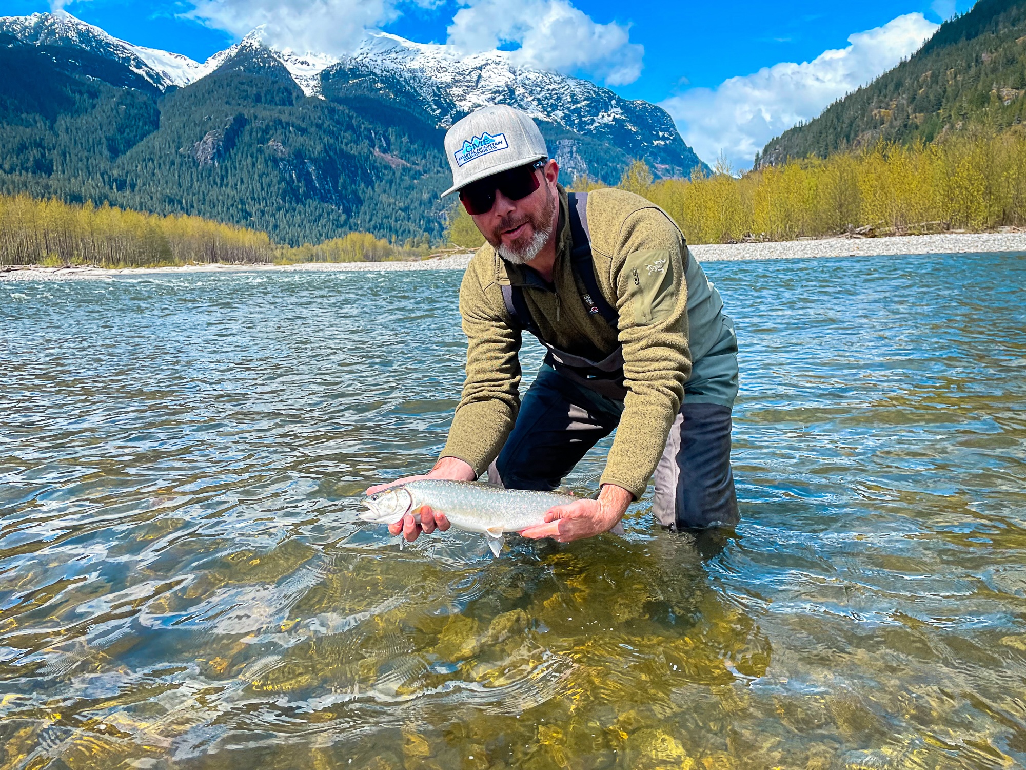 Spring fly fishing in Squamish