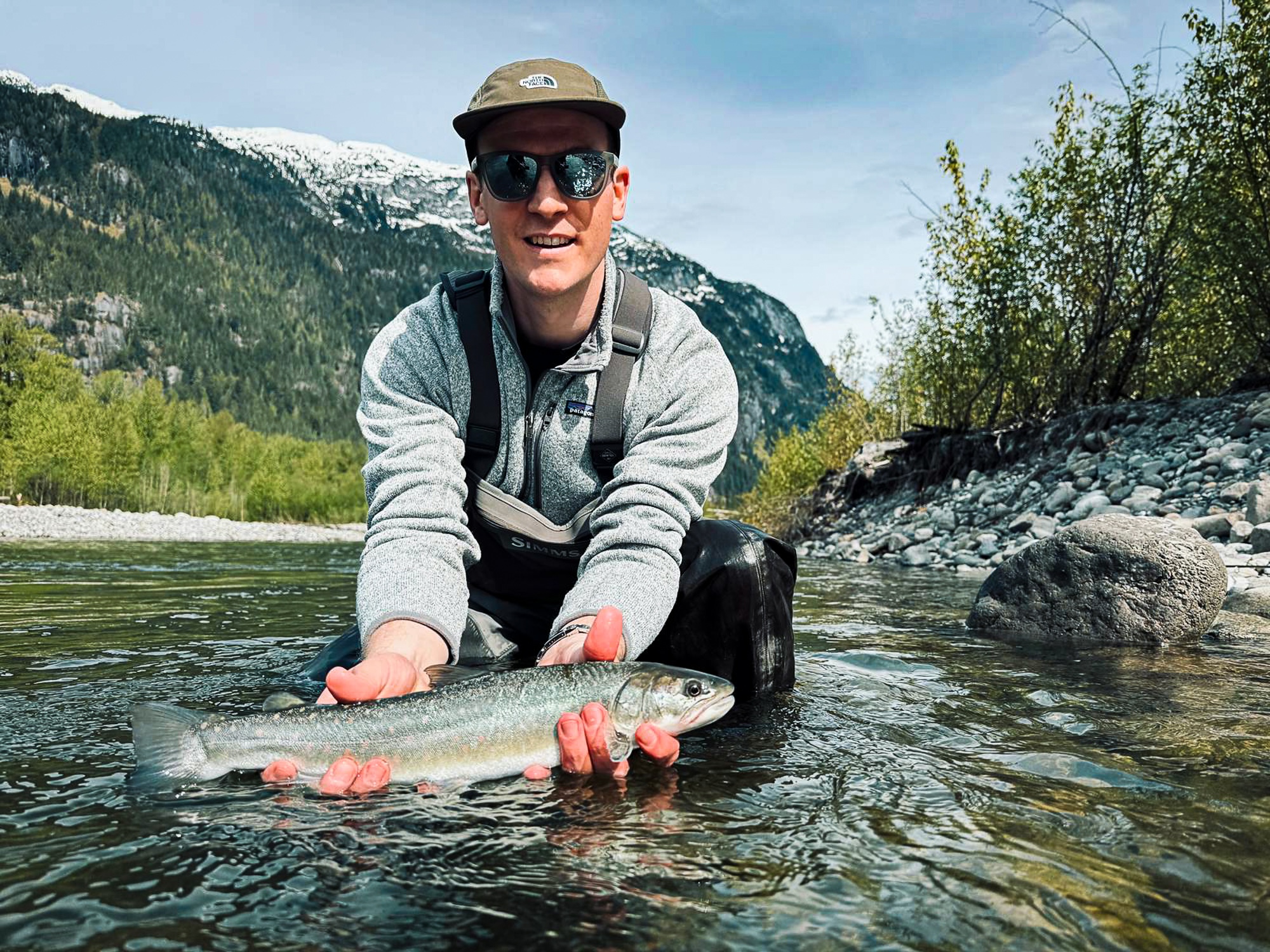 Spring fly fishing in Squamish