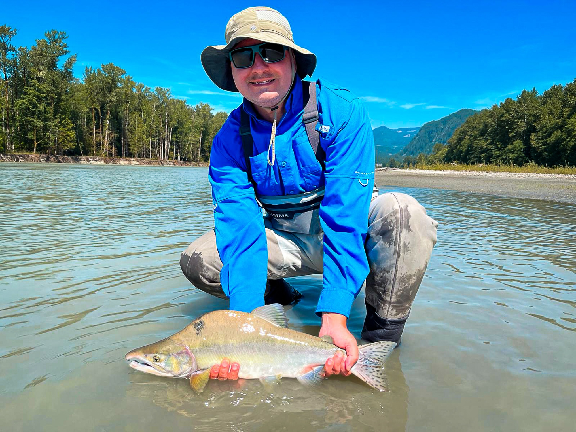 Summer fly fishing in BC