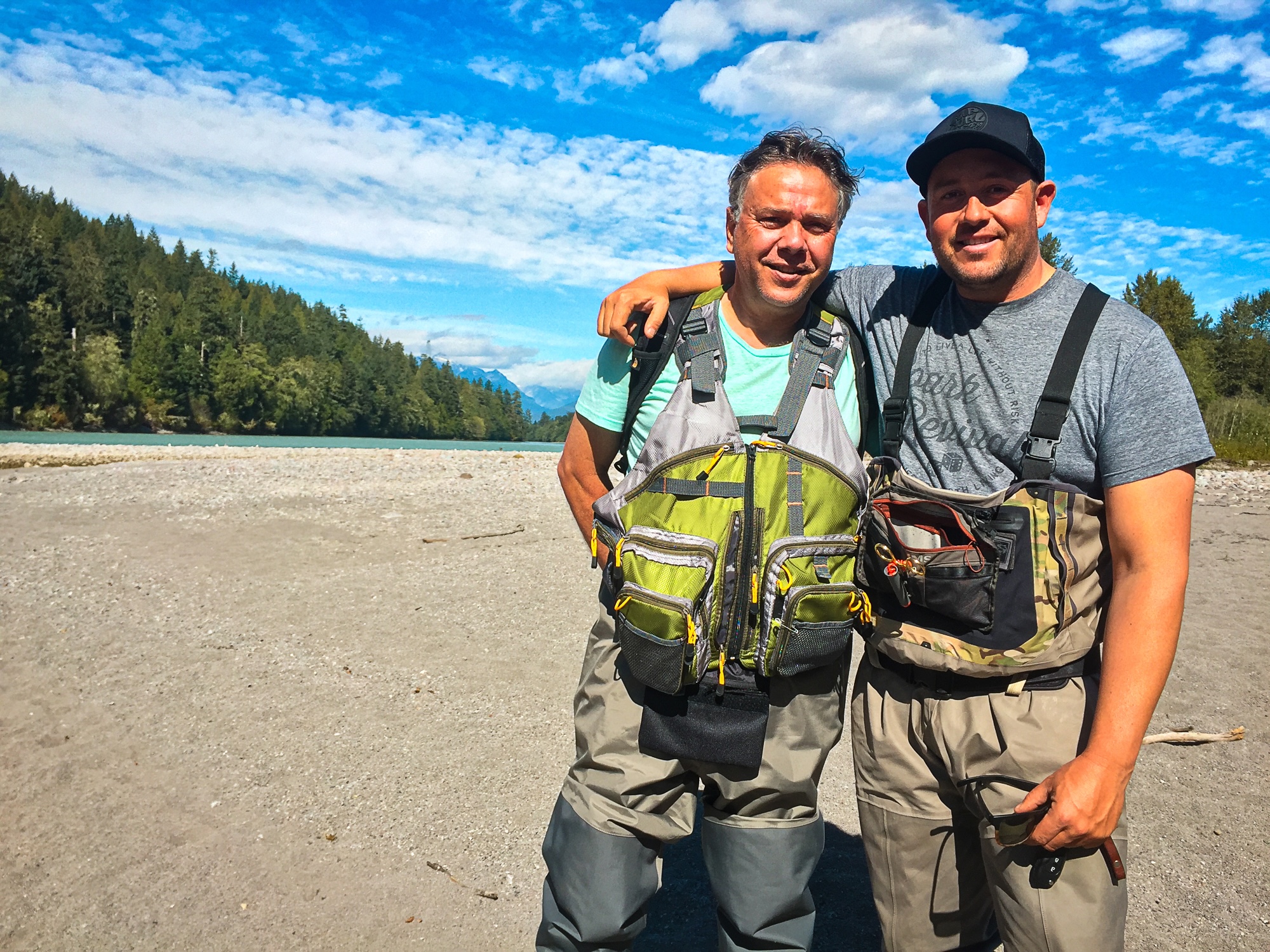 Fly fishing near Vancouver