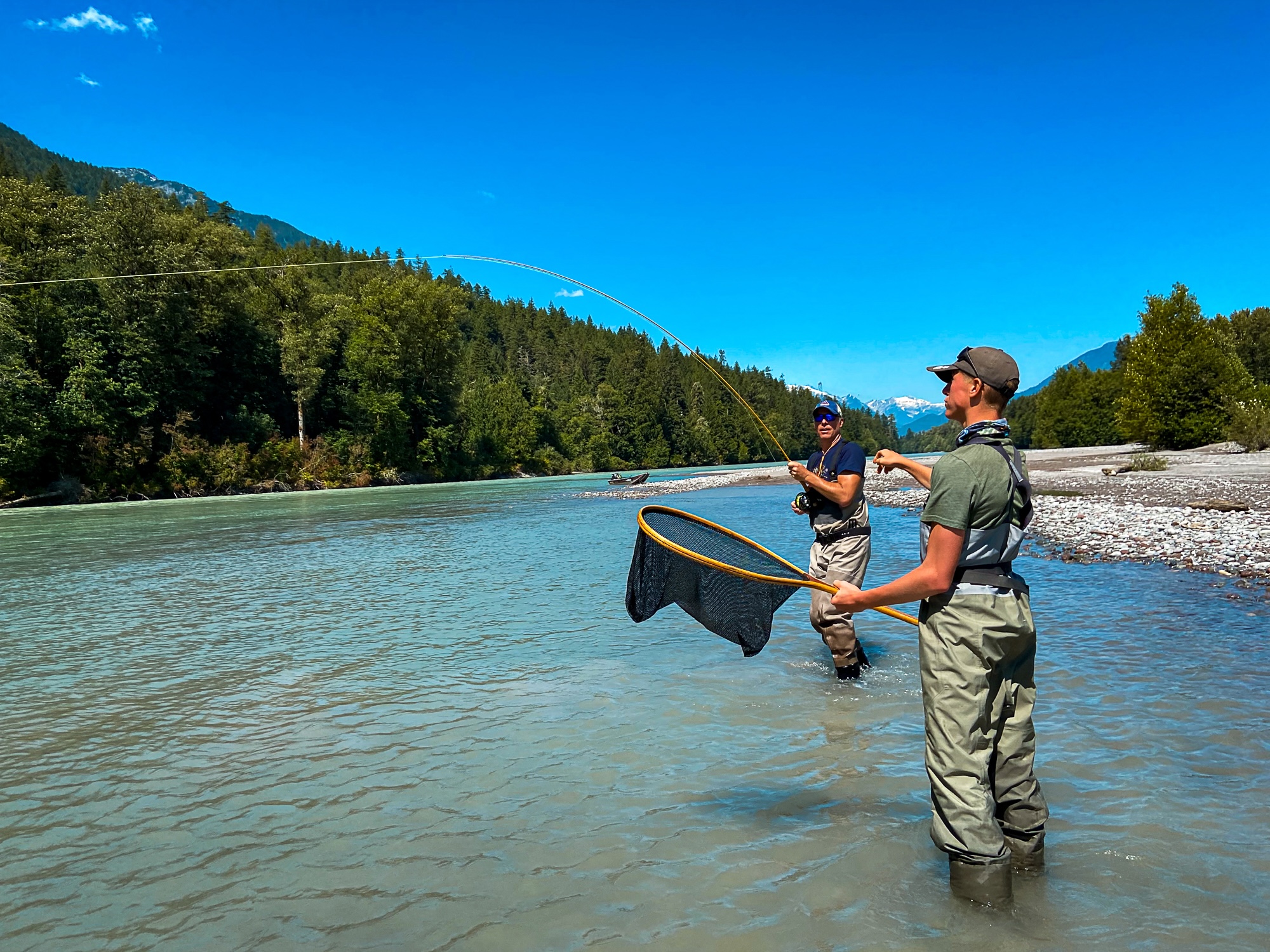 Summer fly fishing in BC