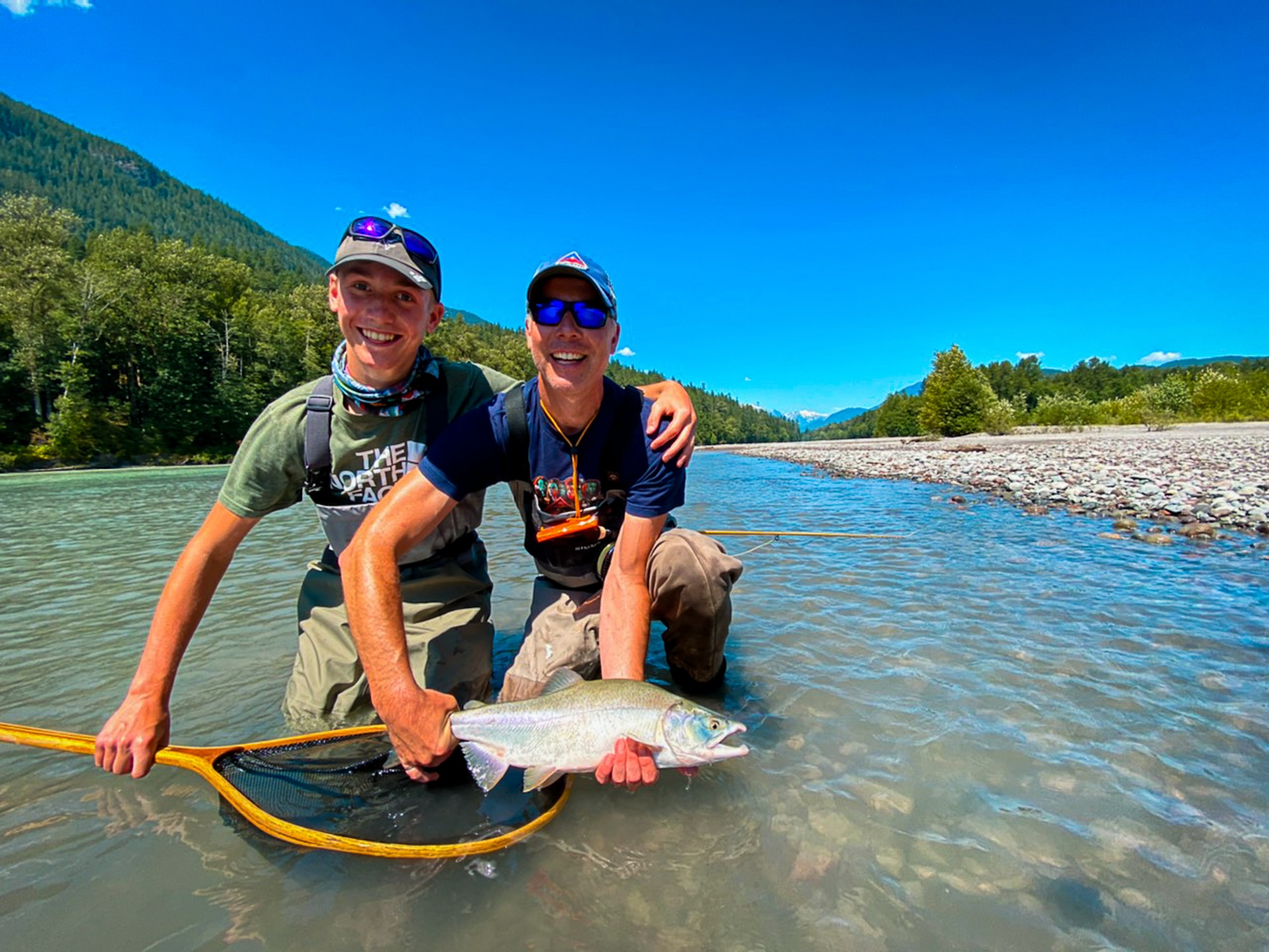 Summer fly fishing in BC