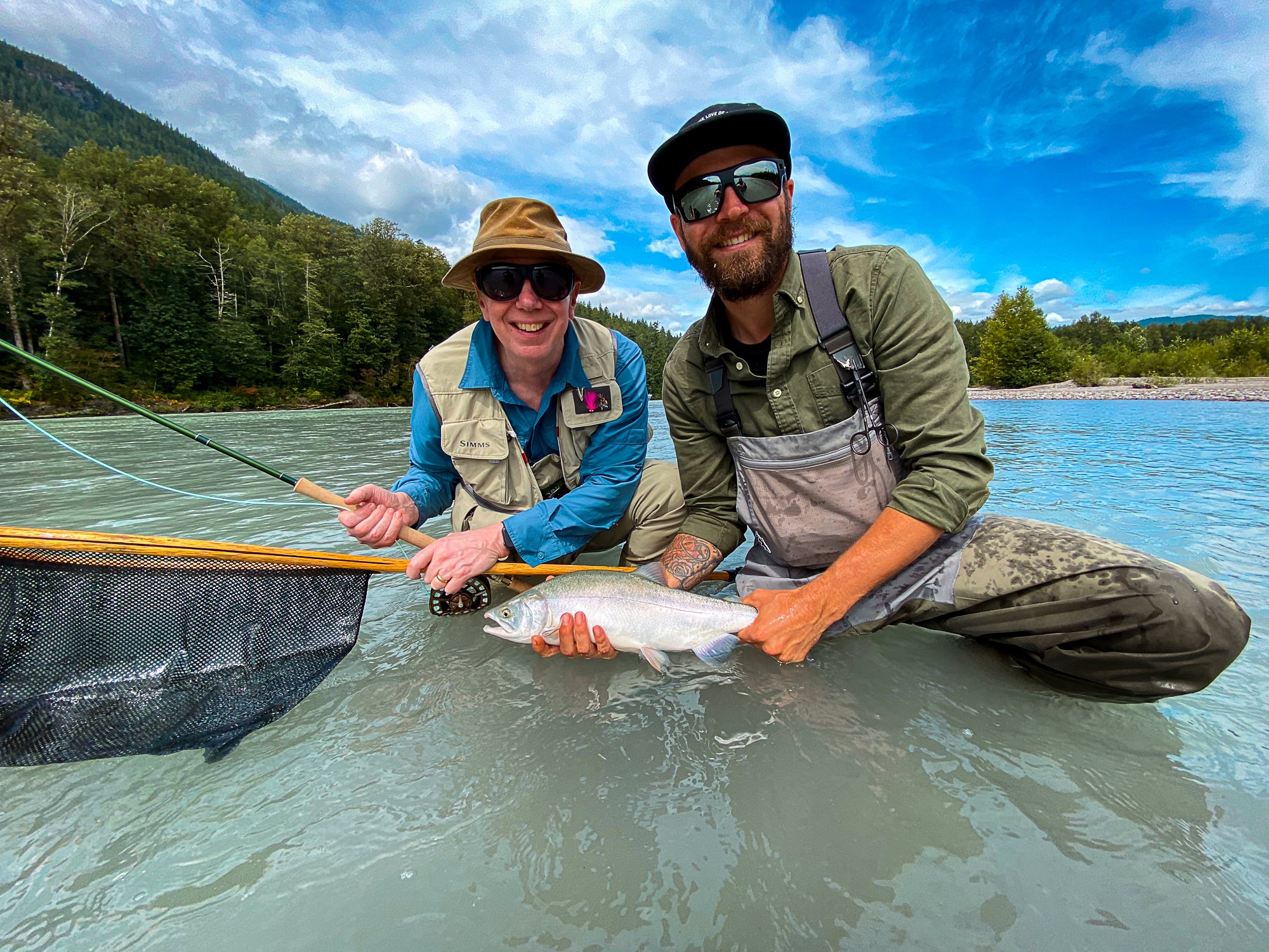 Summer fly fishing in BC
