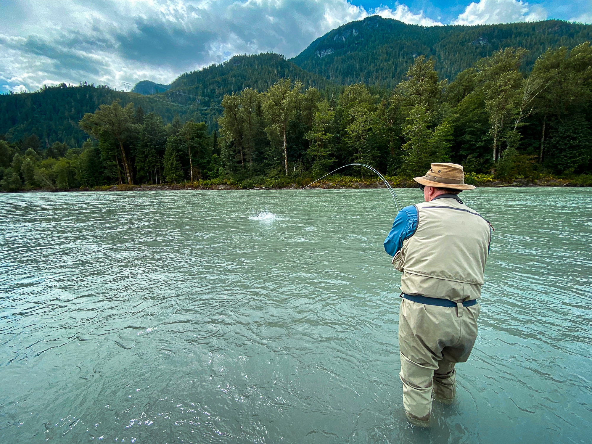 Summer fly fishing in BC