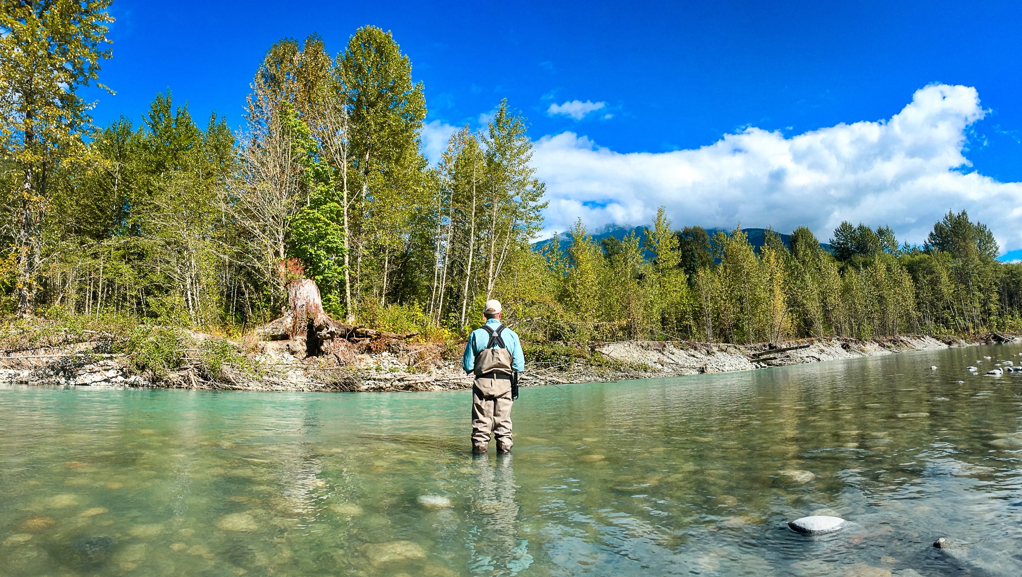 Summer fly fishing in BC
