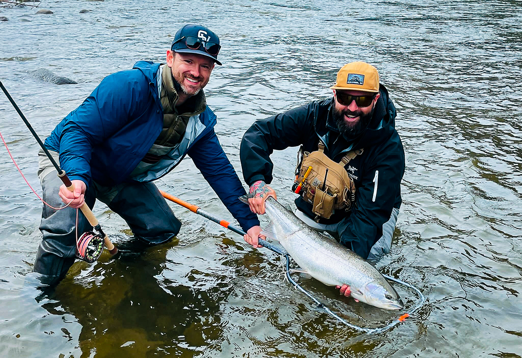 Walk and wade fly fishing trip