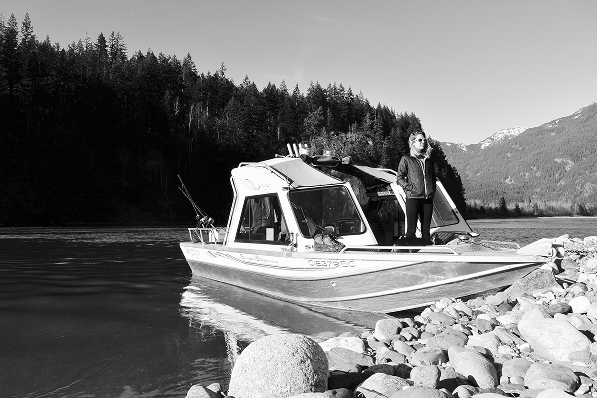 Fraser River sturgeon fishing