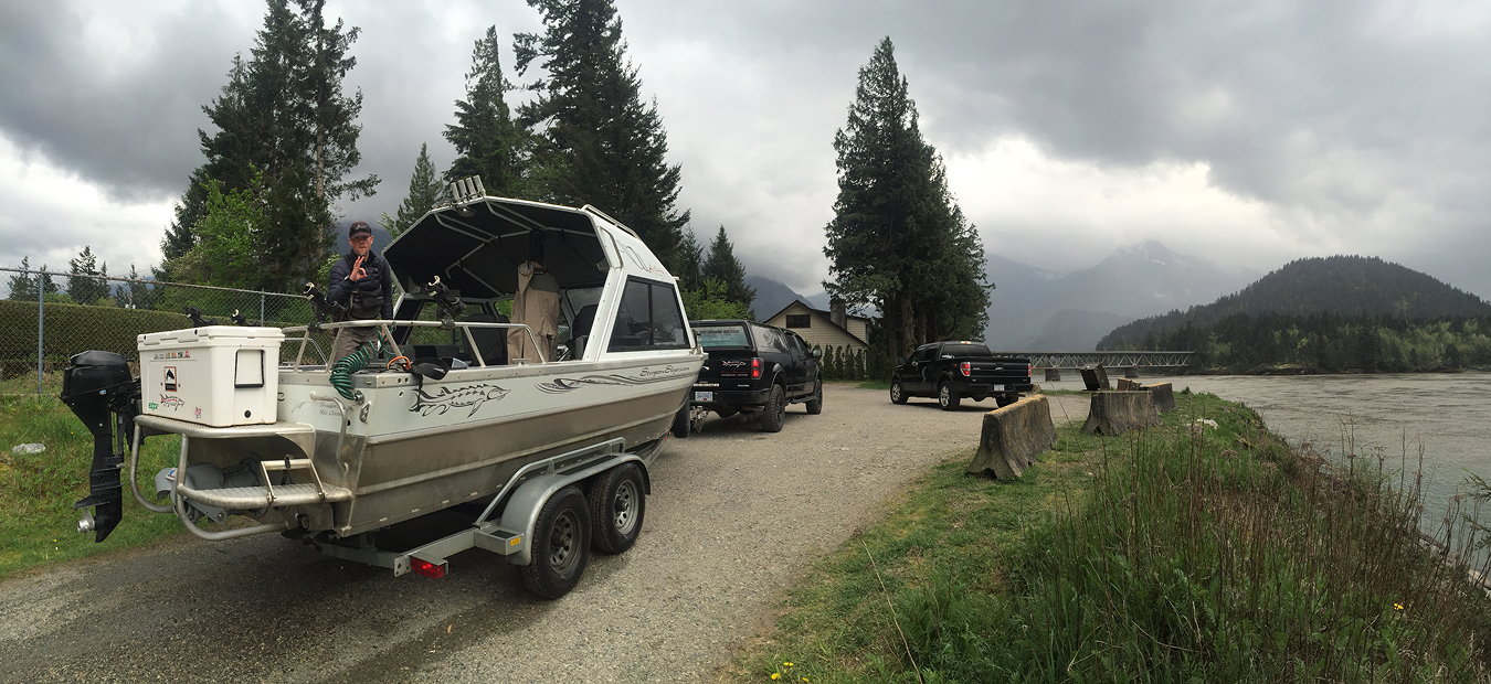 Agassiz sturgeon fishing