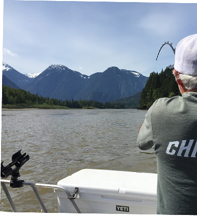 Fraser River sturgeon fishing
