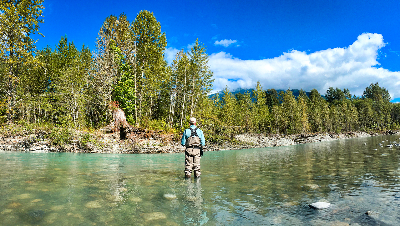 Summer fly fishing in BC