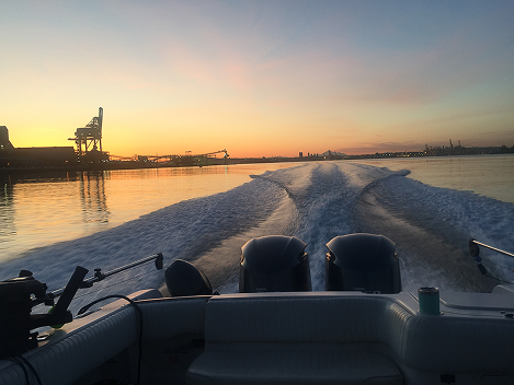 Fraser River sturgeon fishing