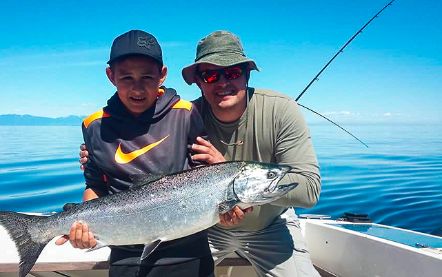 Fraser River sturgeon fishing