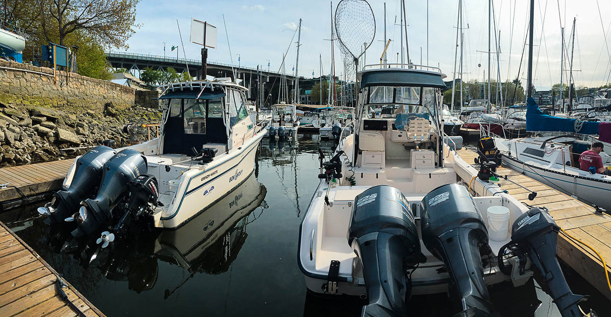 Vancouver salmon fishing location