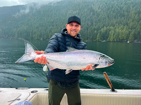 Vancouver salmon fishing