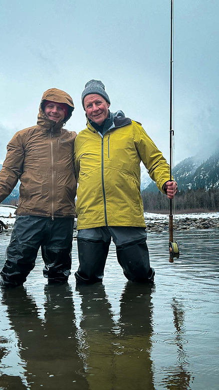 Walk and wade fishing